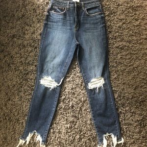 NWOT L’AGENCE cropped jeans SZ 28